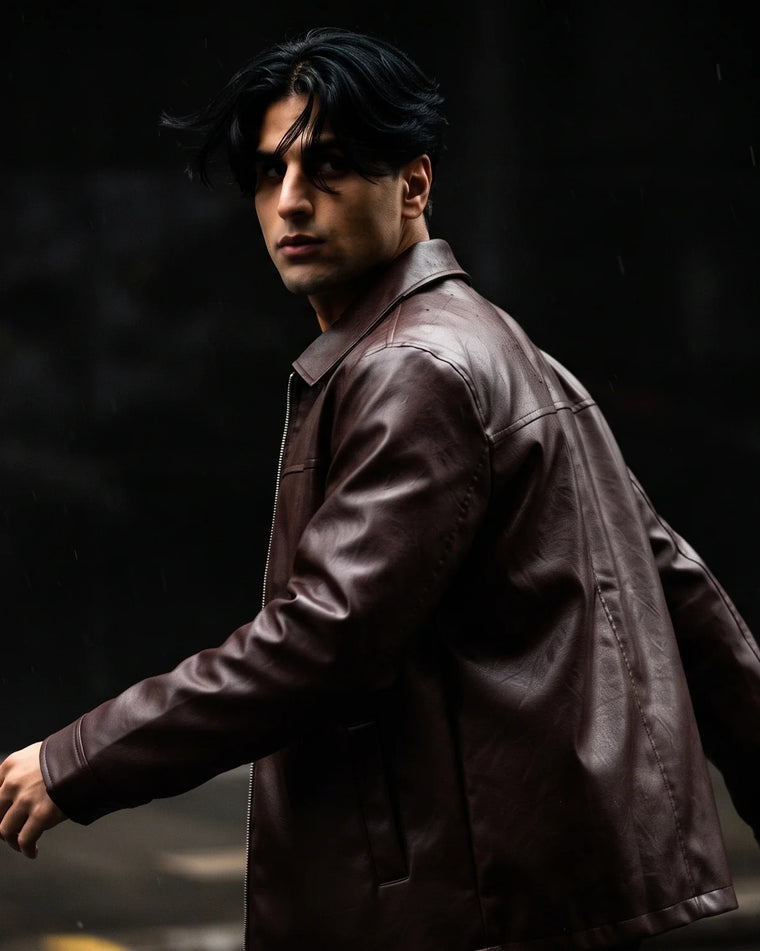Korean Jacket — Dark Brown